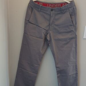 Under Armour Men's Charcoal Chinos